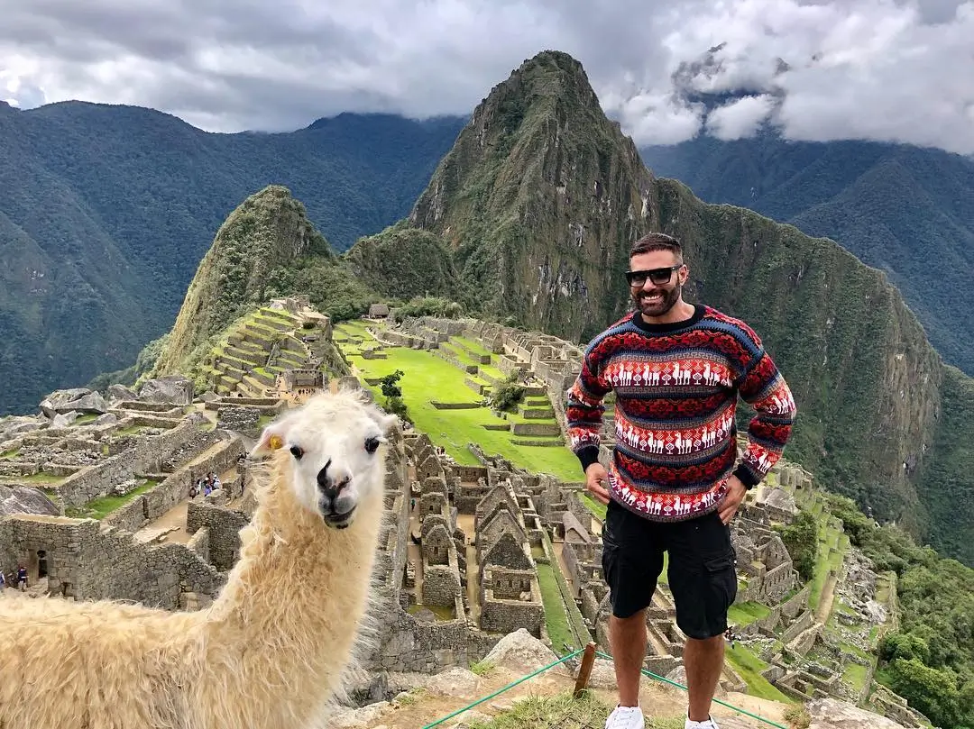 Machu Picchu circuit 2 Lower Terrace Classic Photo